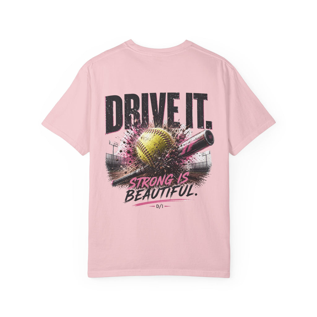 Softball 'Drive It' Tee — Strong Is Beautiful Graphic T-Shirt