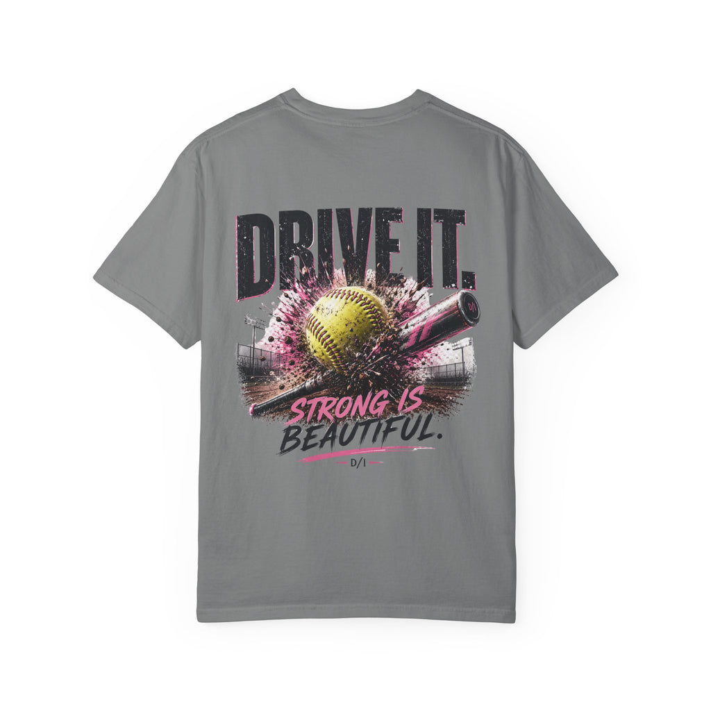 Softball 'Drive It' Tee — Strong Is Beautiful Graphic T-Shirt