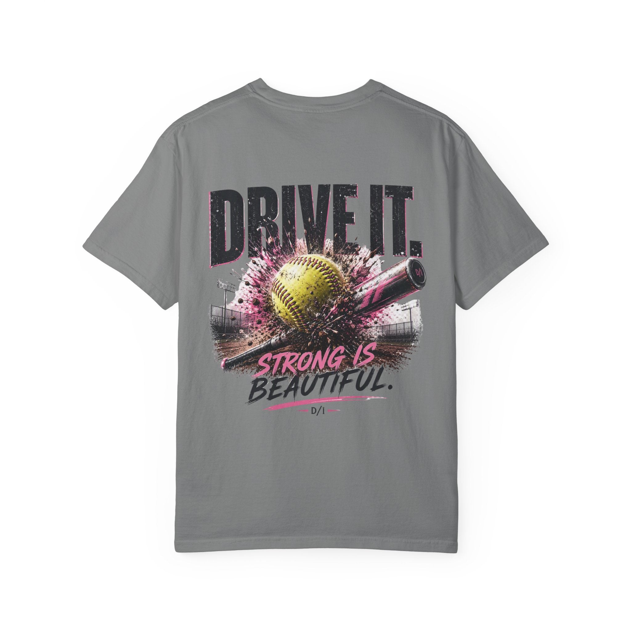 Softball 'Drive It' Tee — Strong Is Beautiful Graphic T-Shirt