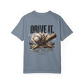 Baseball T‑Shirt — "DRIVE IT. Find The Gap." Graphic Tee