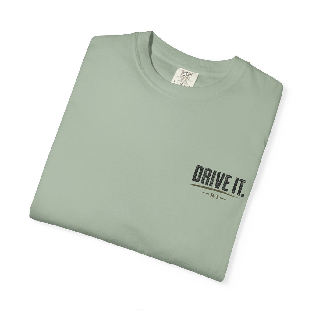 Baseball T‑Shirt — "DRIVE IT. Find The Gap." Graphic Tee