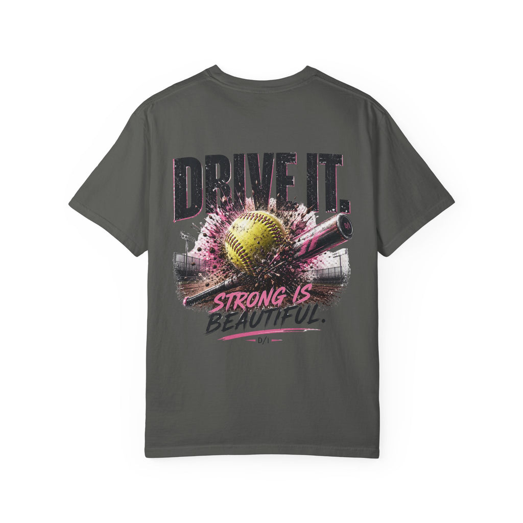 Softball 'Drive It' Tee — Strong Is Beautiful Graphic T-Shirt