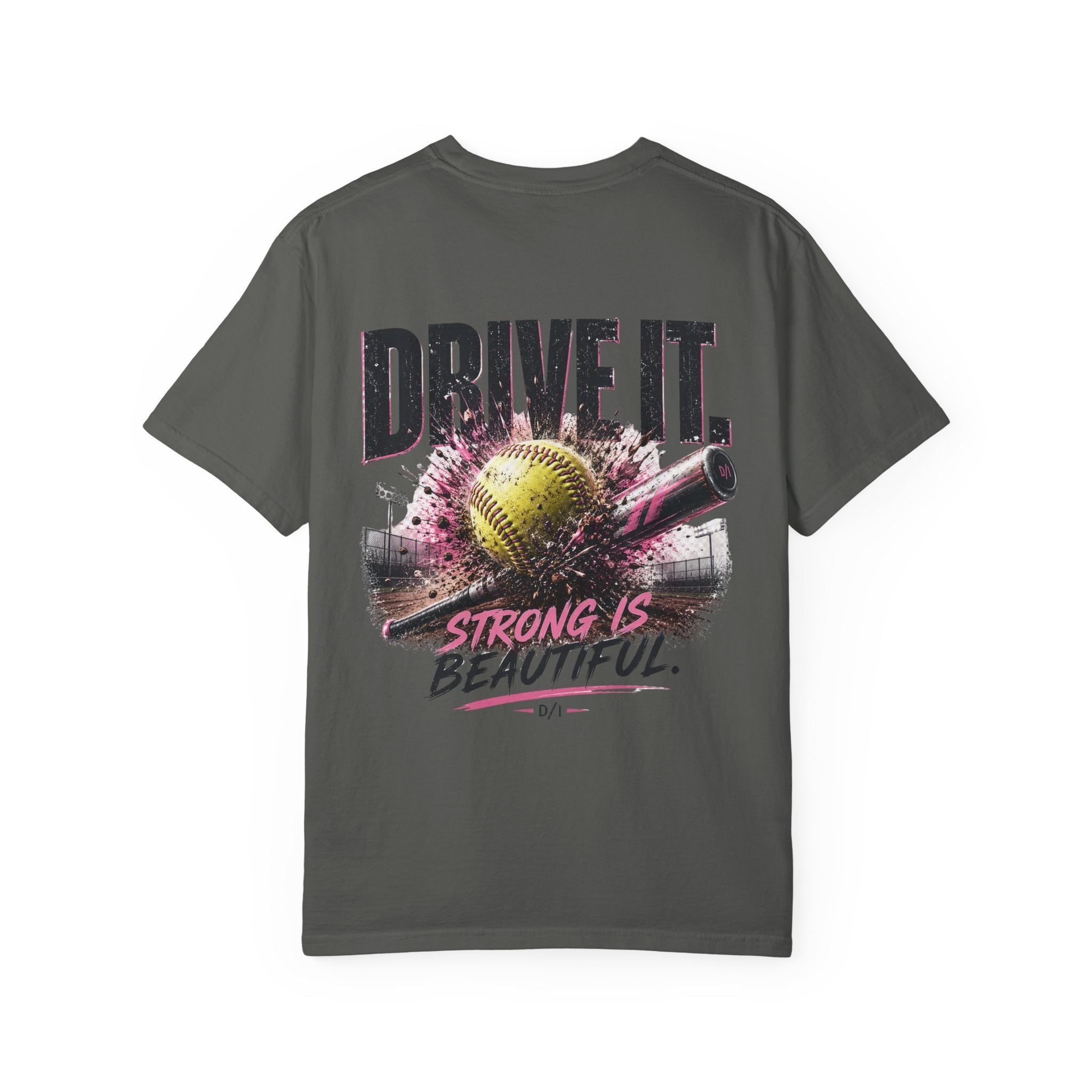 Softball 'Drive It' Tee — Strong Is Beautiful Graphic T-Shirt