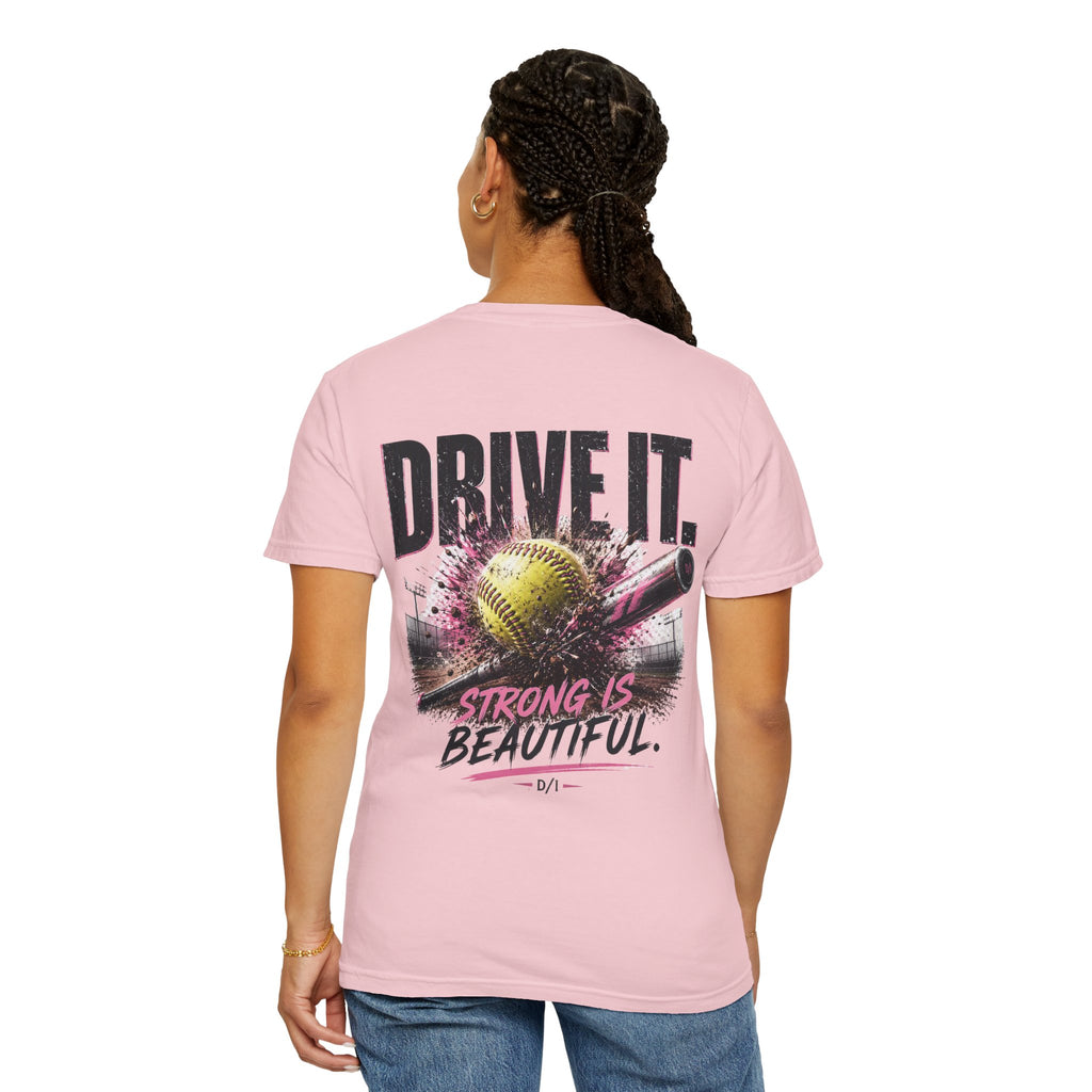 Softball 'Drive It' Tee — Strong Is Beautiful Graphic T-Shirt