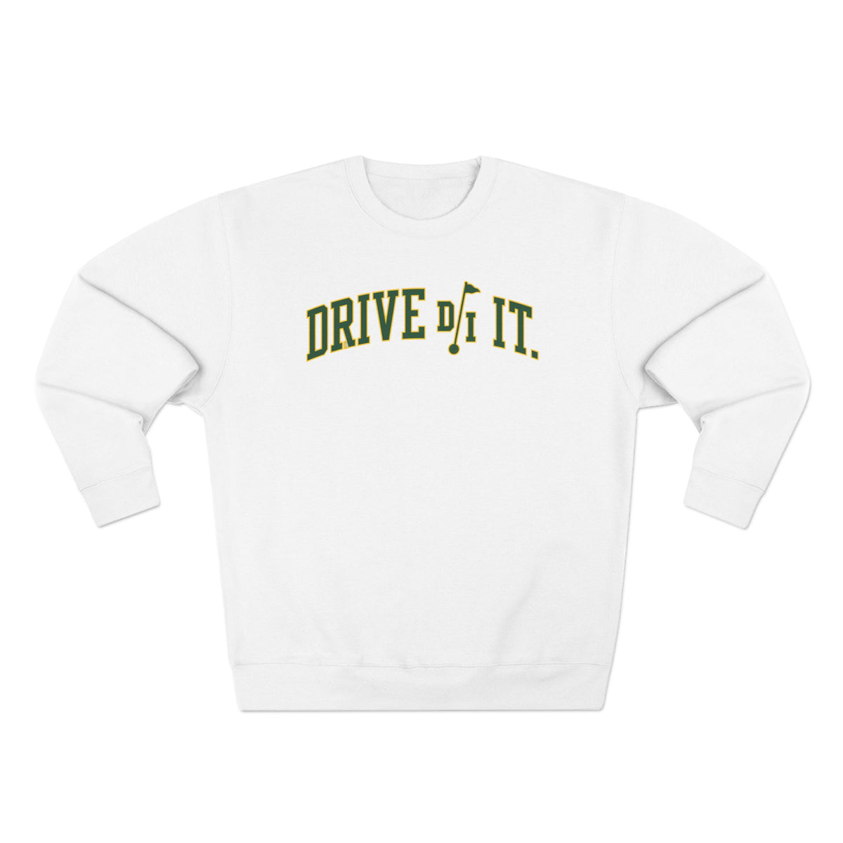 Drive It Crewneck Sweatshirt — Retro Driving Graphic Pullover