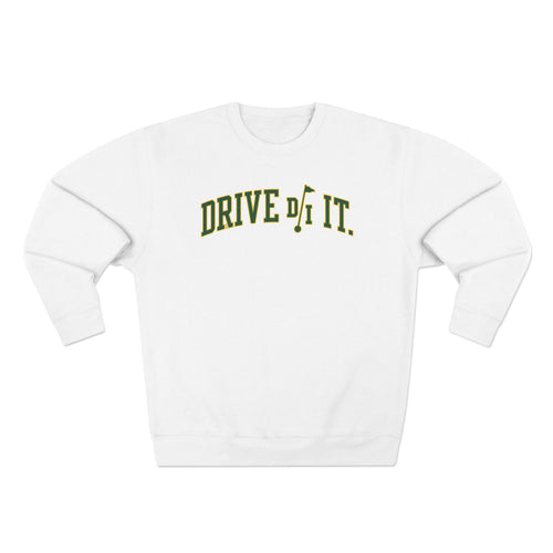 Drive It Crewneck Sweatshirt — Retro Driving Graphic Pullover