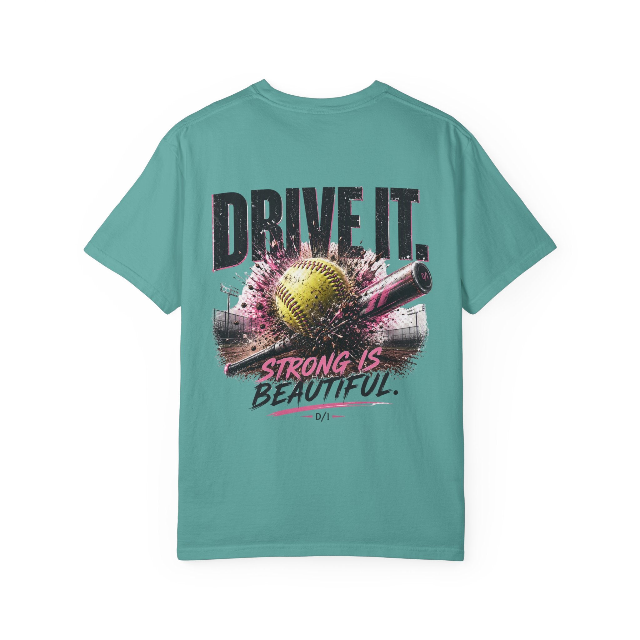 Softball 'Drive It' Tee — Strong Is Beautiful Graphic T-Shirt