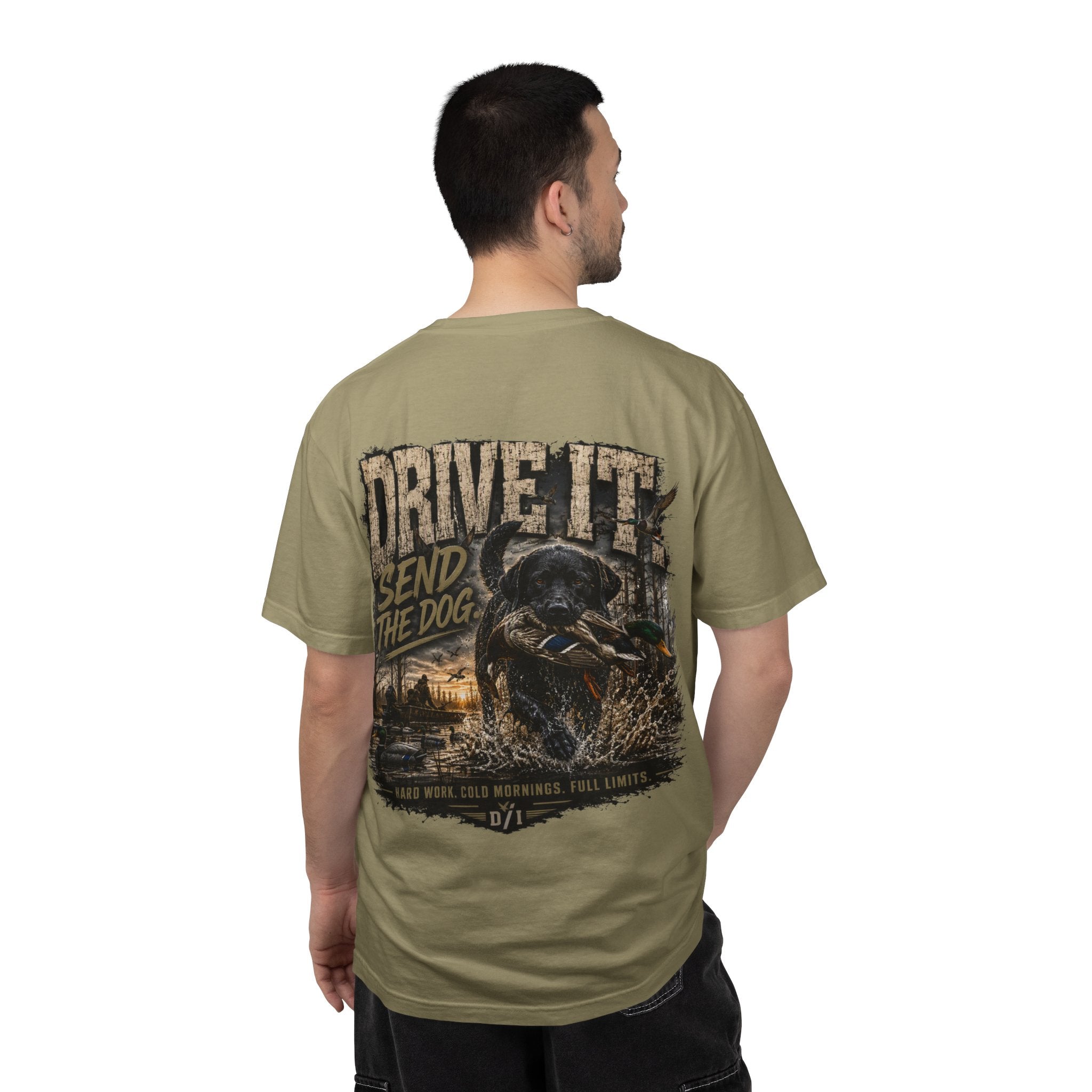 Drive It Send The Dog Graphic Tee