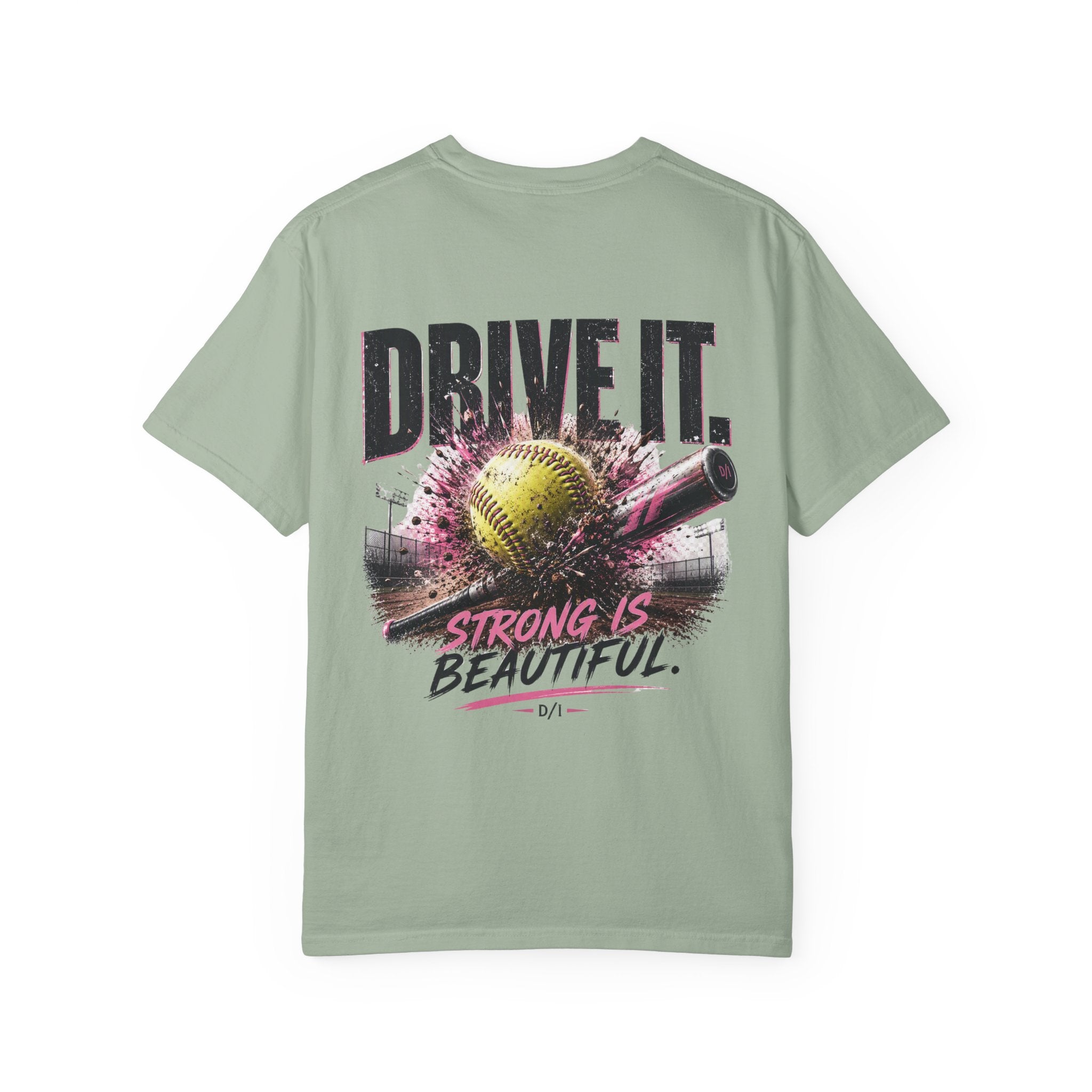 Softball 'Drive It' Tee — Strong Is Beautiful Graphic T-Shirt
