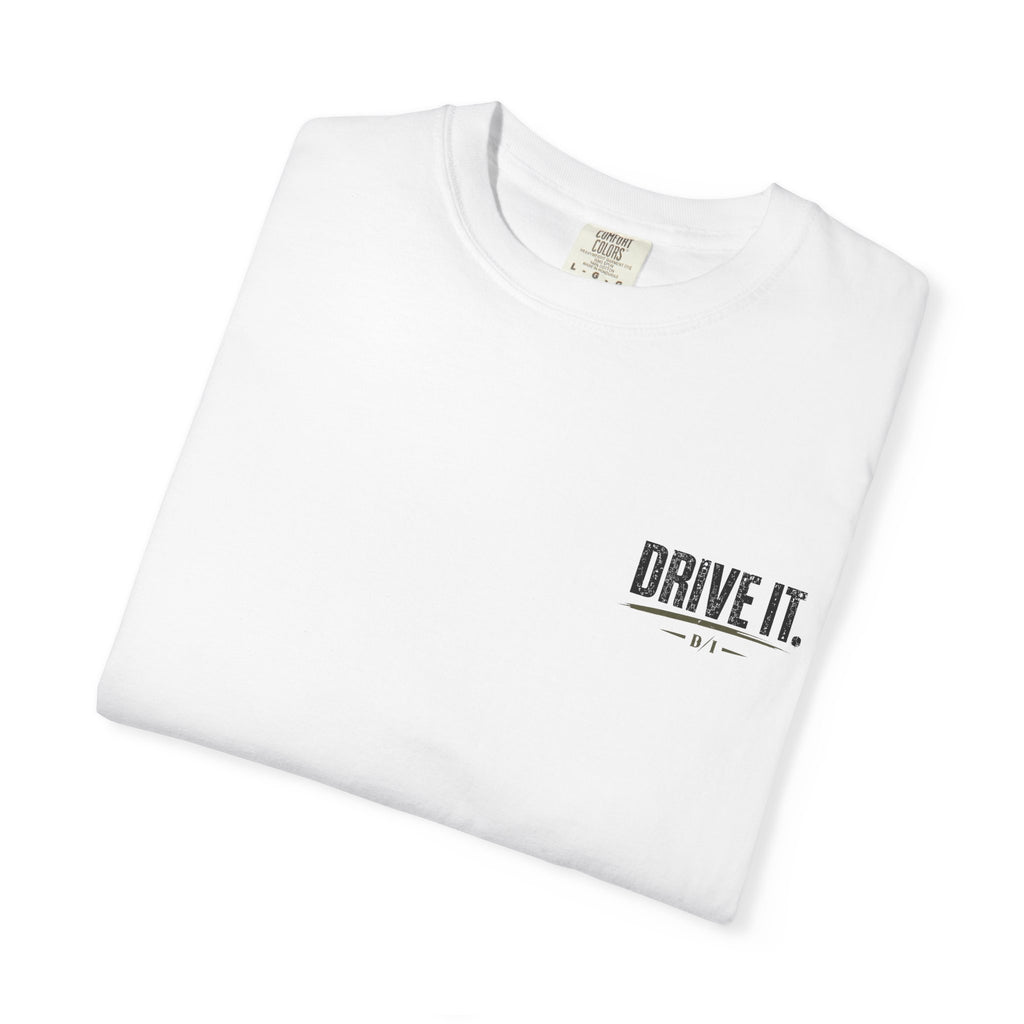 Baseball T‑Shirt — "DRIVE IT. Find The Gap." Graphic Tee