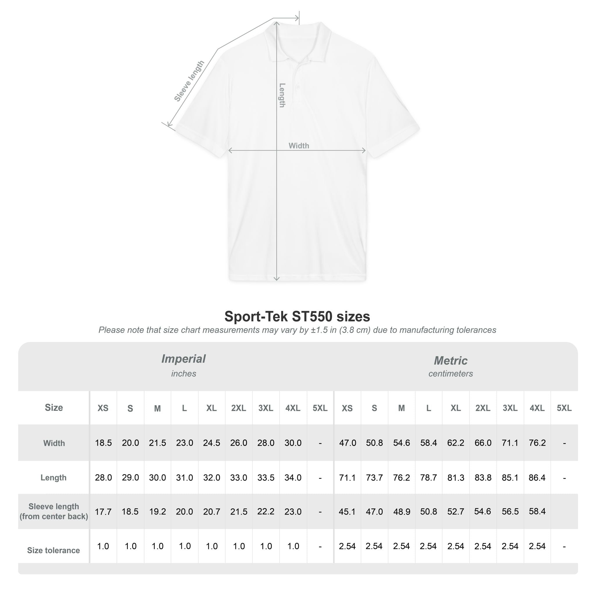 Embroidered DRIVE IT Golf Logo Polo