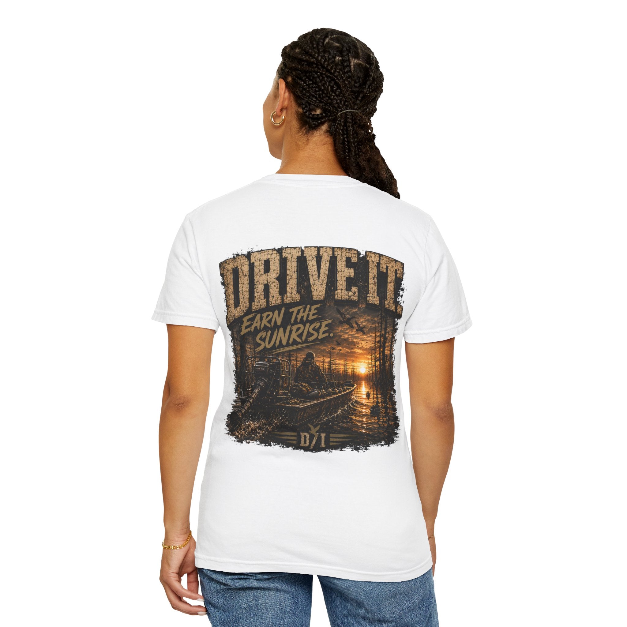 Drive It T‑Shirt — 'Drive It. Earn the Sunrise.'  Graphic Tee
