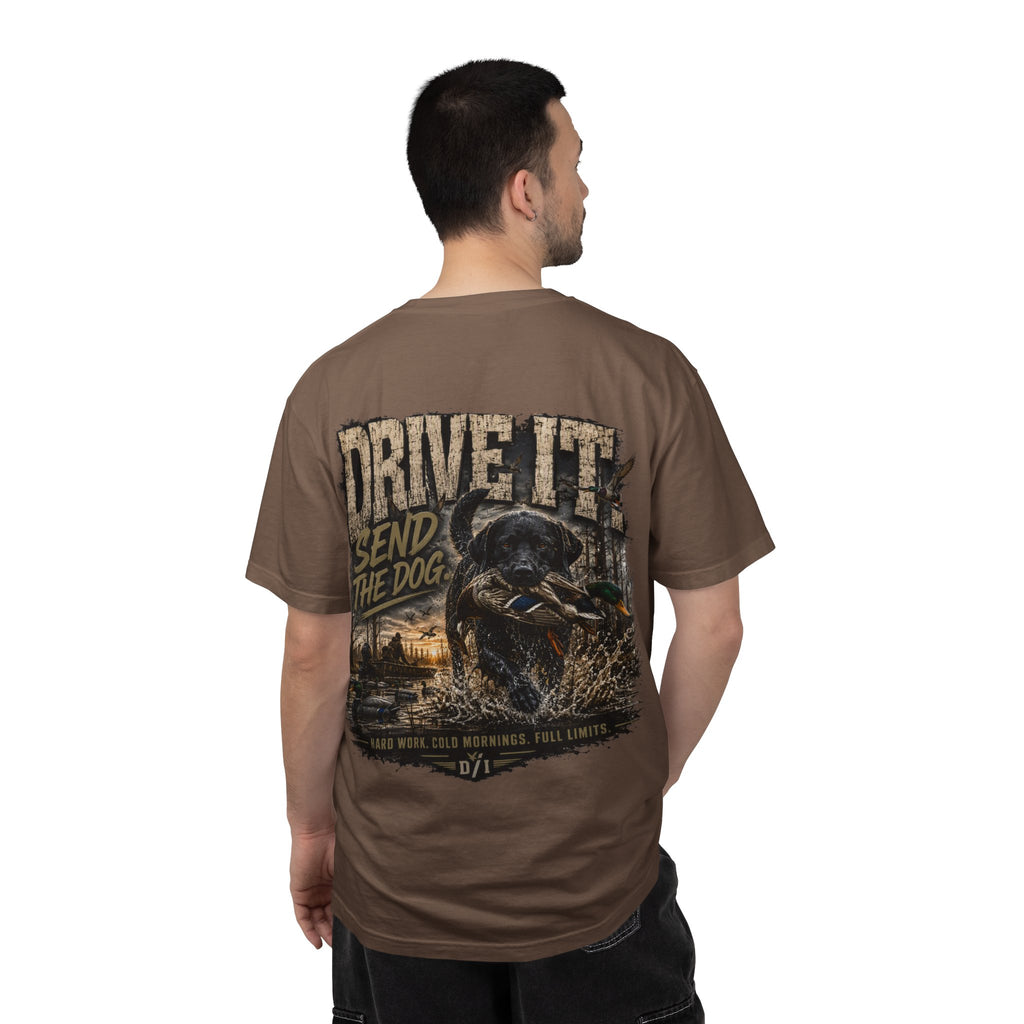 Drive It Send The Dog Graphic Tee