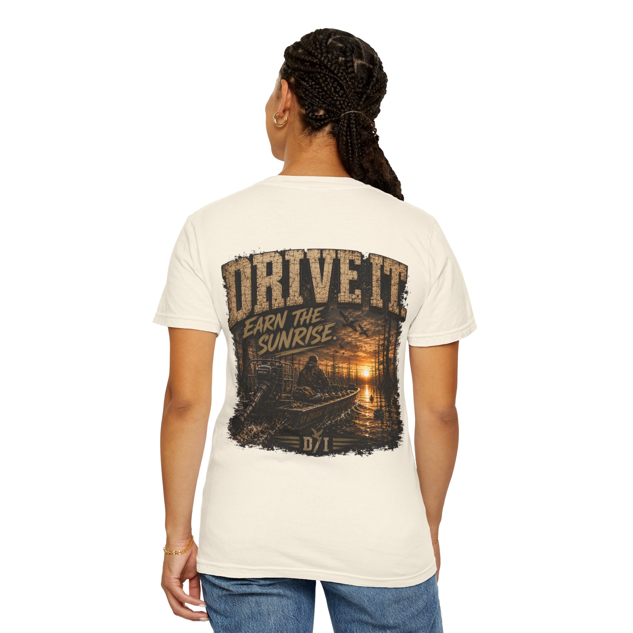 Drive It T‑Shirt — 'Drive It. Earn the Sunrise.'  Graphic Tee