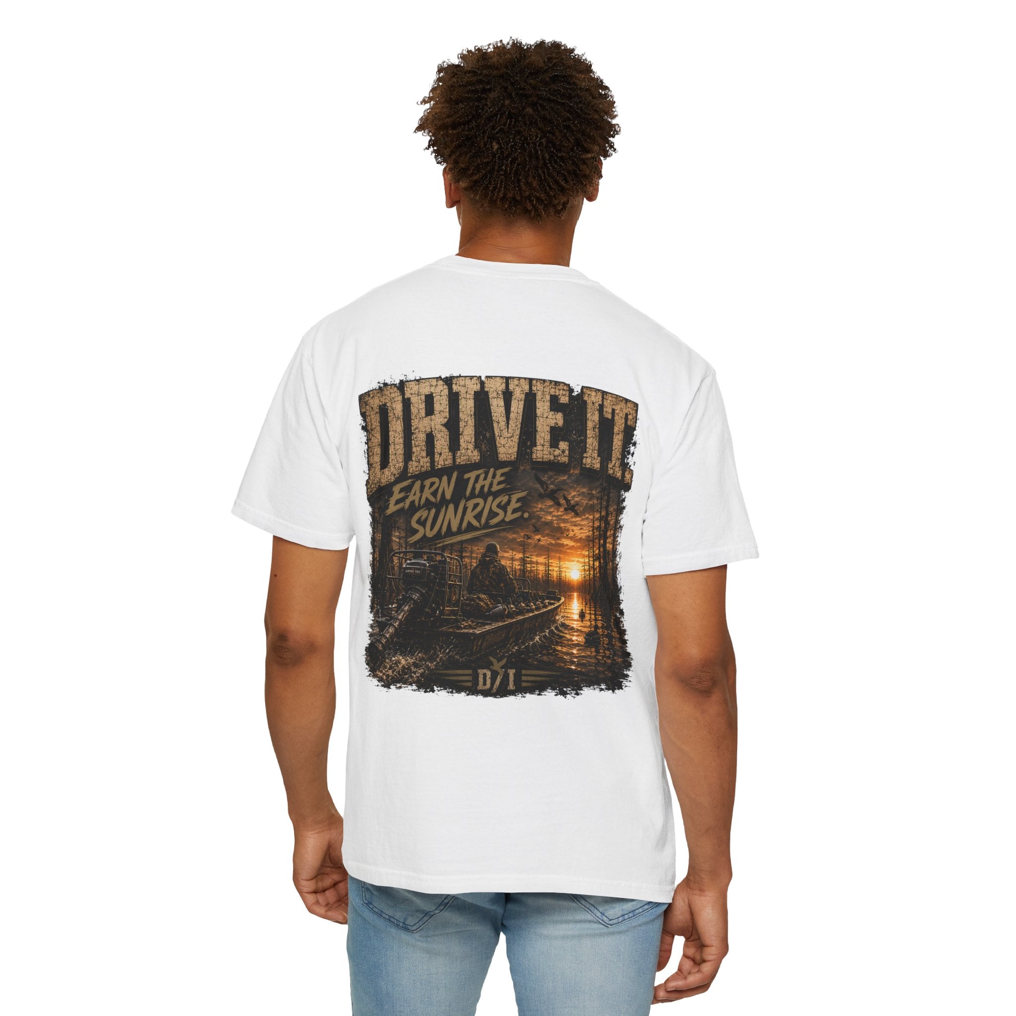 Drive It T‑Shirt — 'Drive It. Earn the Sunrise.'  Graphic Tee