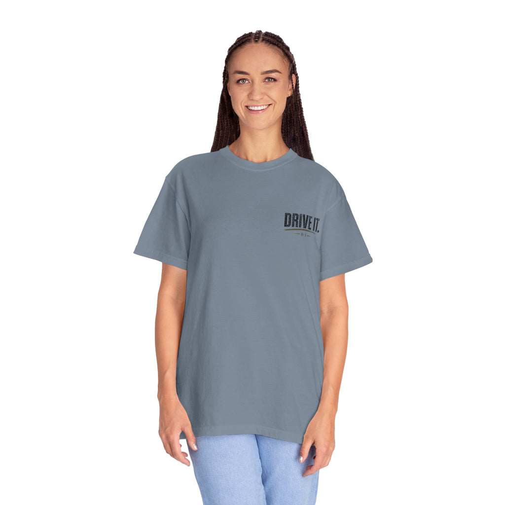 Drive It T‑Shirt — 'Drive It. Earn the Sunrise.'  Graphic Tee