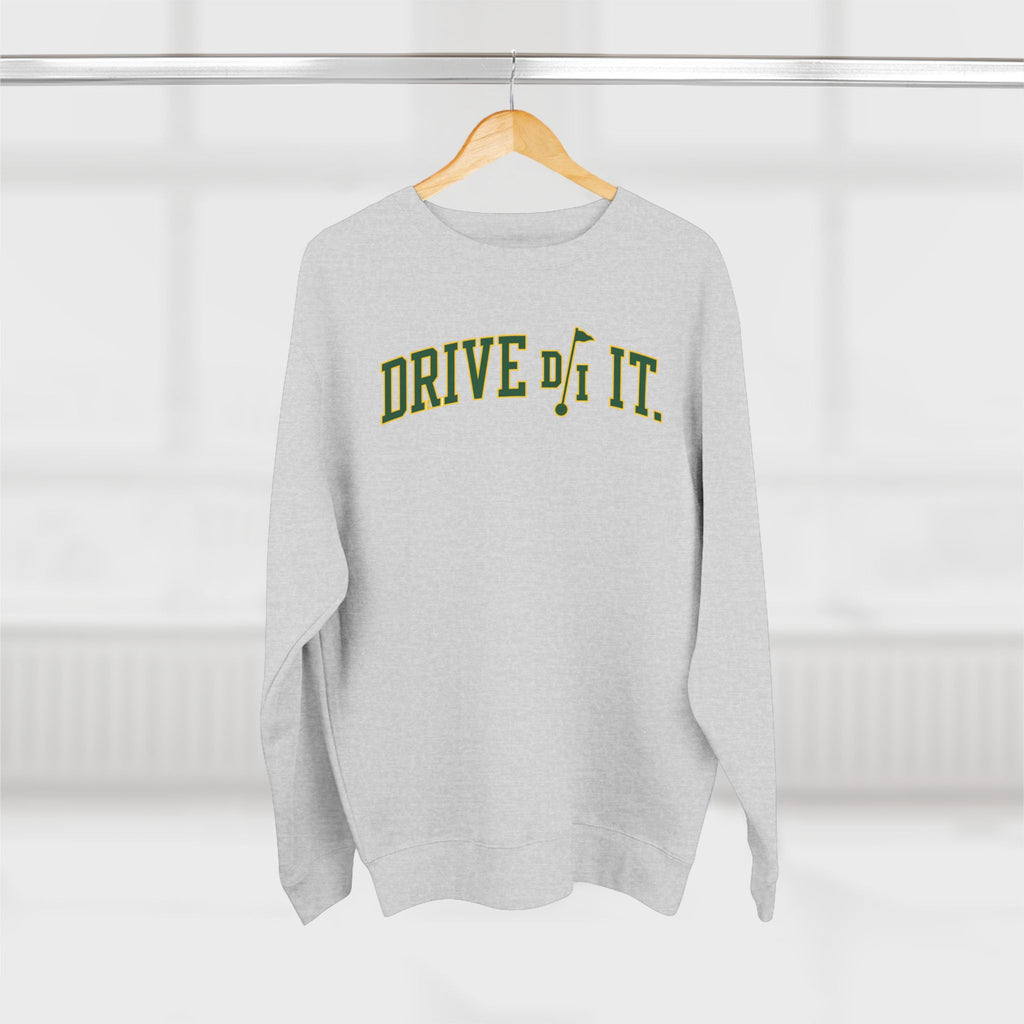 Drive It Crewneck Sweatshirt — Retro Driving Graphic Pullover