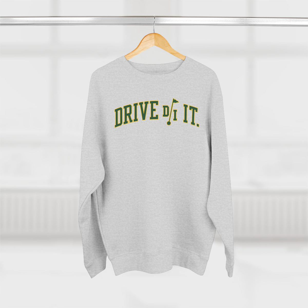 Drive It Crewneck Sweatshirt — Retro Driving Graphic Pullover
