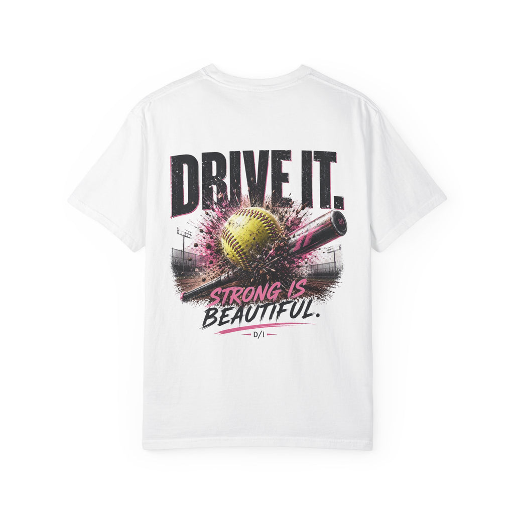 Softball 'Drive It' Tee — Strong Is Beautiful Graphic T-Shirt