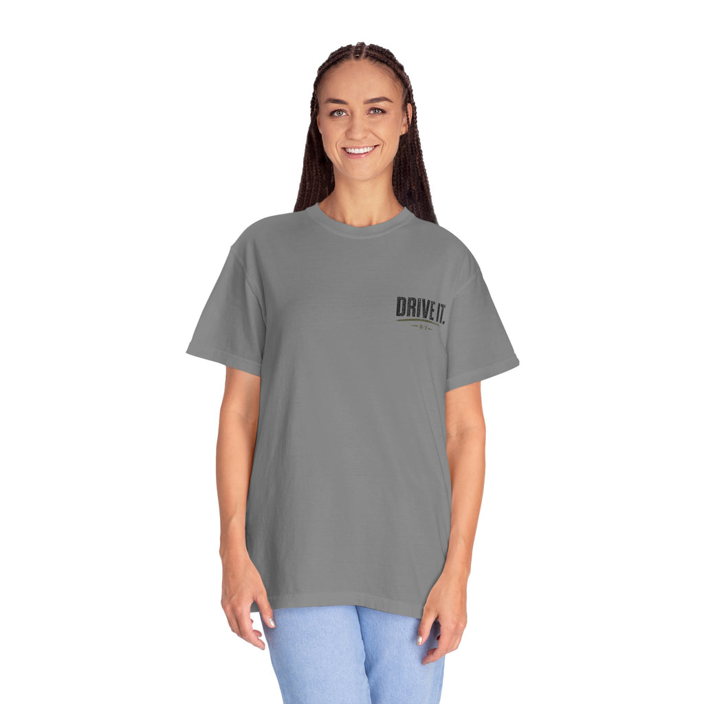Drive It T‑Shirt — 'Drive It. Earn the Sunrise.'  Graphic Tee