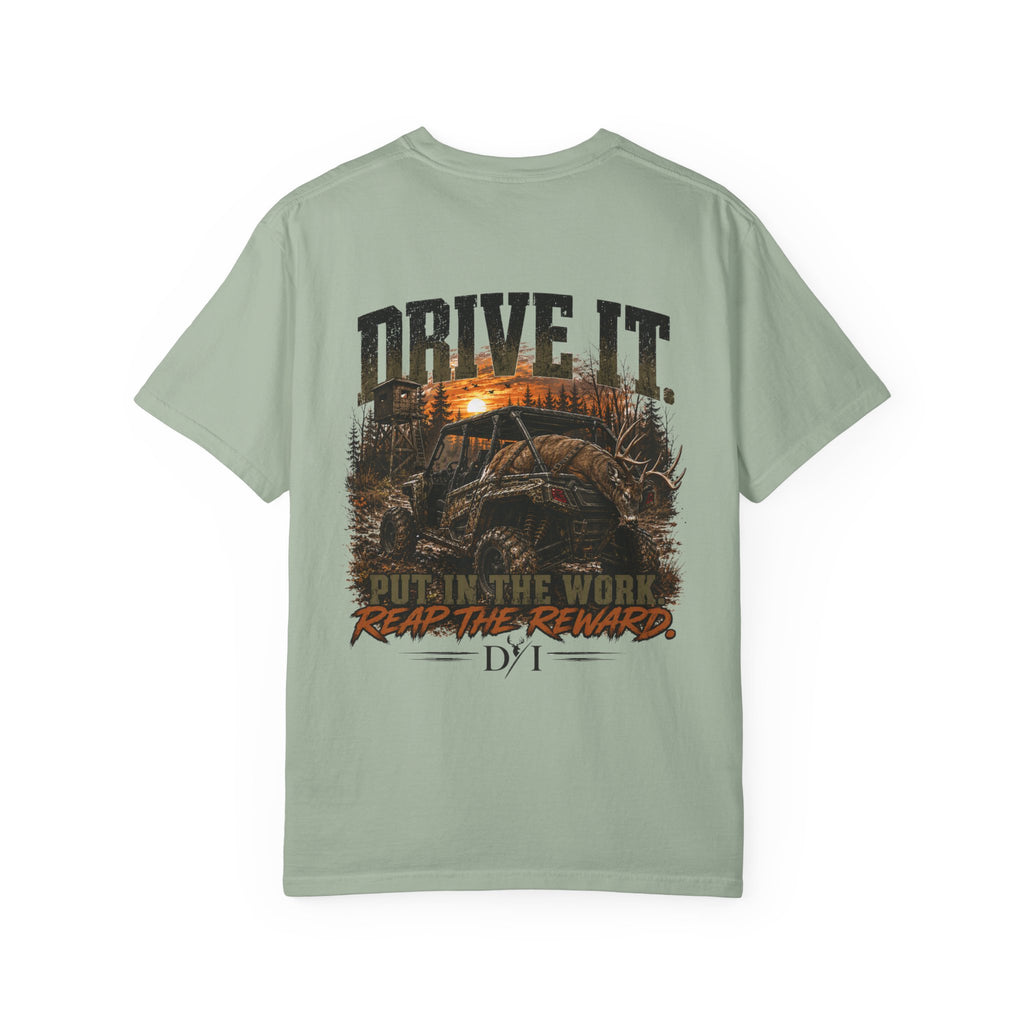 Drive It Tee — "Drive It: Put In The Work, Reap The Rewards" SXS Graphic T-Shirt