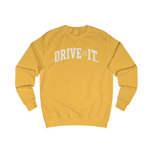 Drive It Crewneck Sweatshirt — Vintage Driving Graphic Pullover