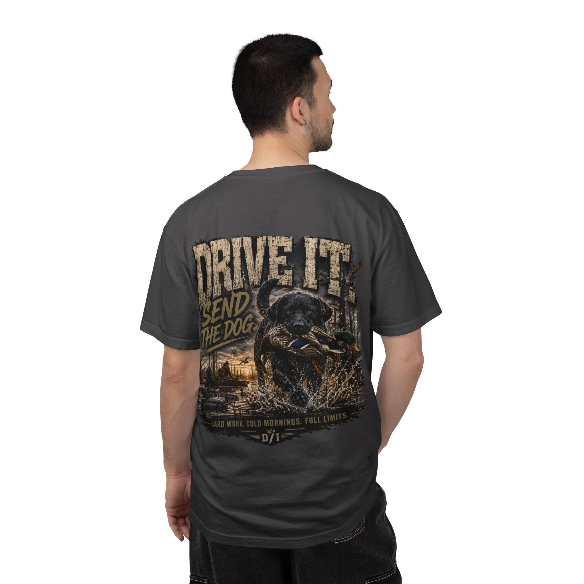 Drive It Send The Dog Graphic Tee